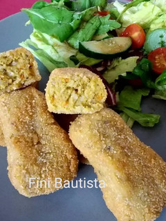 Una foto de Nuggets veganas