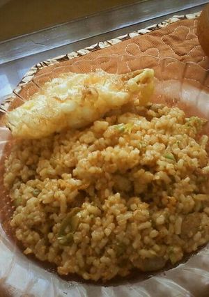 Foto resep Nasi goreng bakso sedappp 💕💕💕
