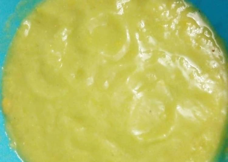 Recipe of Ultimate Sweet corn and avacado puree