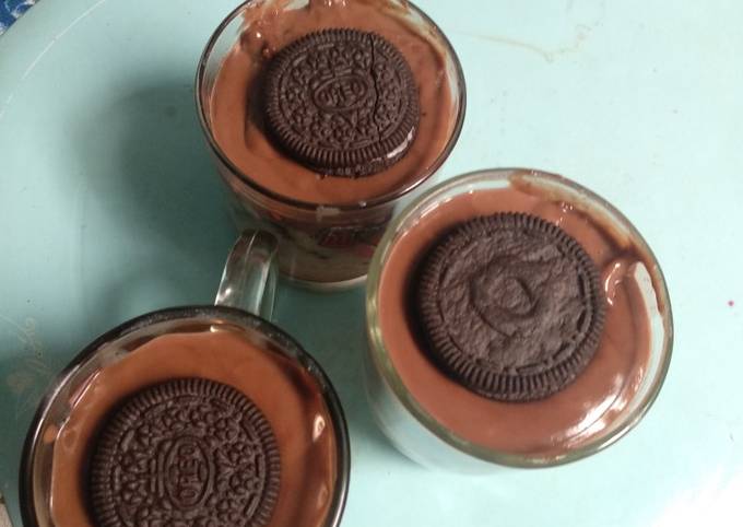 Puding Oreo Milo Vla