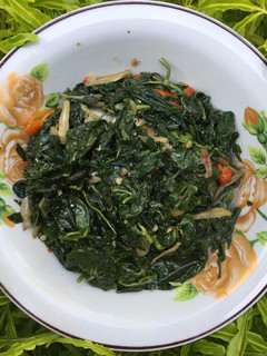 Foto resep Tumis daun singkong