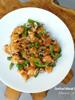 Foto resep Seafood Masak Paprika