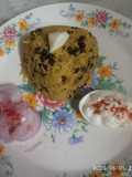 Black vatana pulao