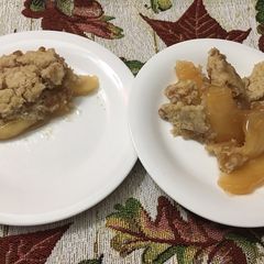 A picture of Crockpot apple dump cake#mycookbook.