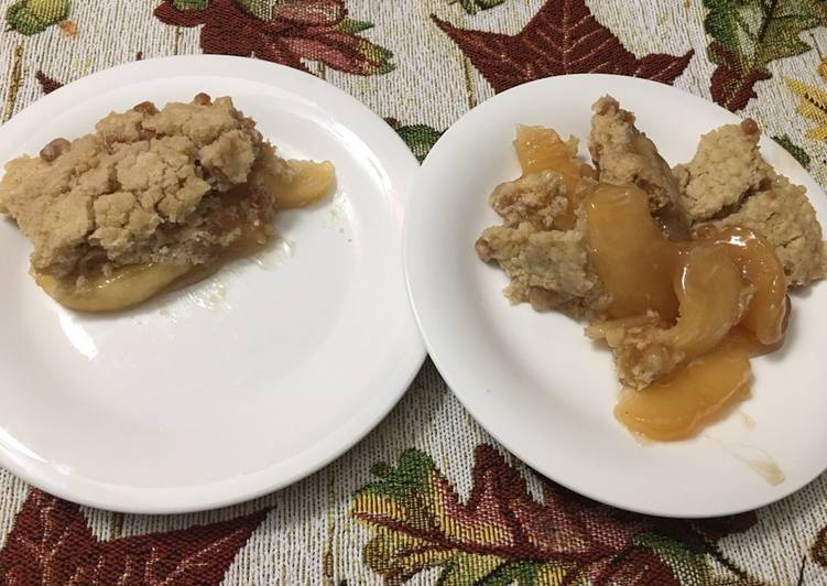 Steps to Make Super Quick Homemade Crockpot apple dump cake #mycookbook