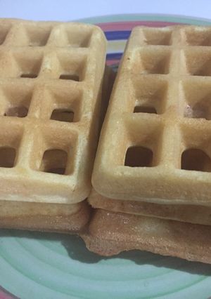 Una foto de Waffles keto