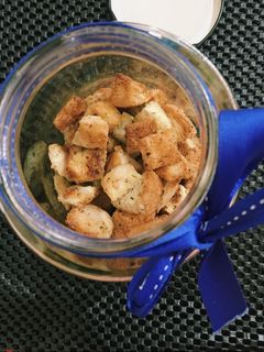 Foto resep Garlic croutons