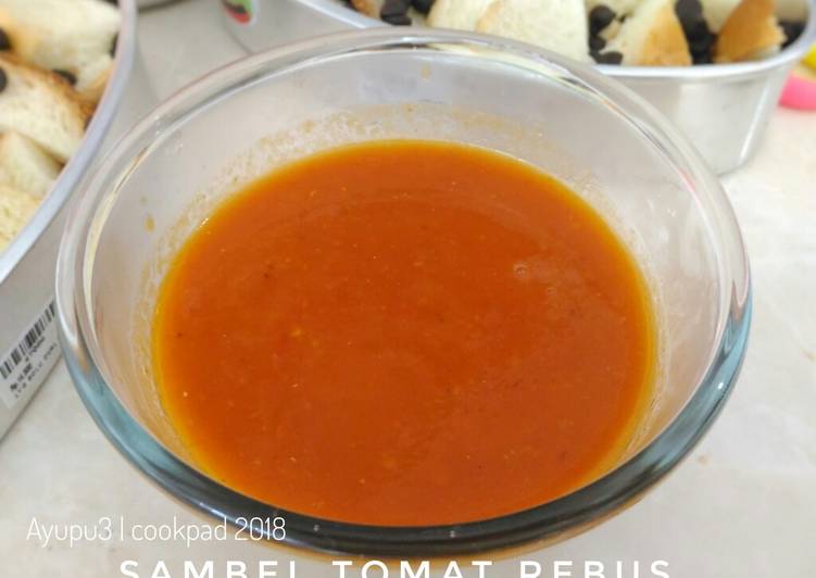 Sambel tomat rebus