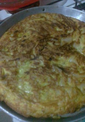 Una foto de Tortilla de fideos !!