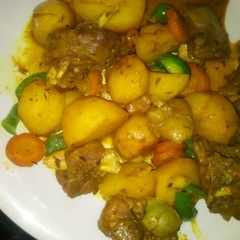 A picture of Mutton potatoes.