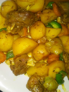 A picture of Mutton potatoes.