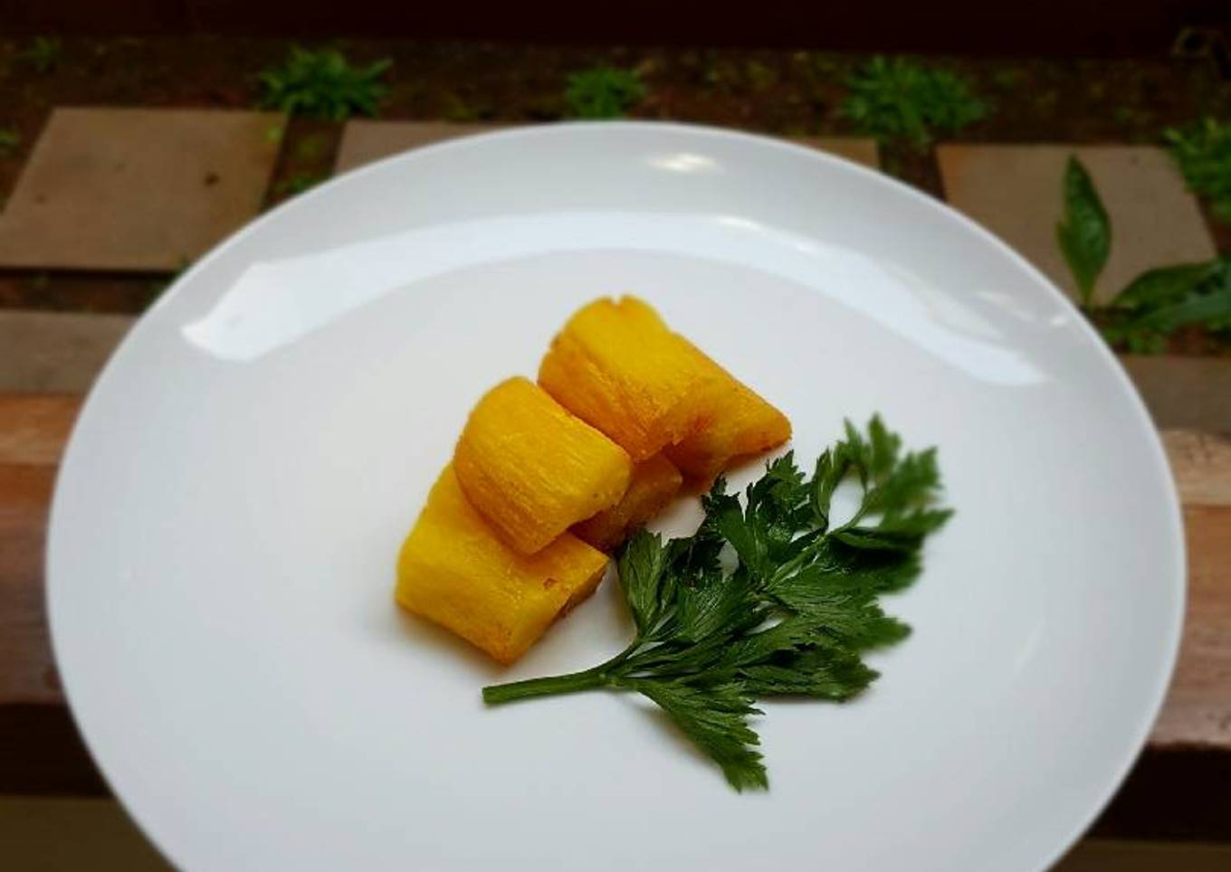 Singkong Rebus Goreng