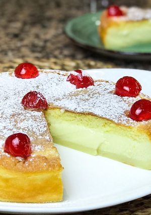 صورة لوصفة الكيكة السحرية شاف أمير