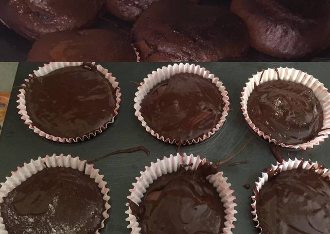 Muffin cuore di nutella