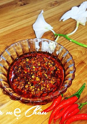 Hình của món Tương Ớt Hội An.