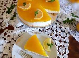 O poză a rețetei Cheesecake cu lămâie.