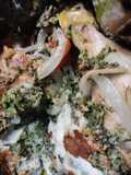 Pollo aromático de chipilin y chaya