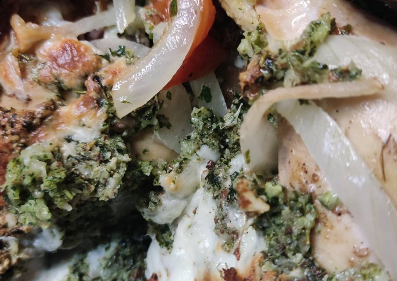 Pollo aromático de chipilin y chaya