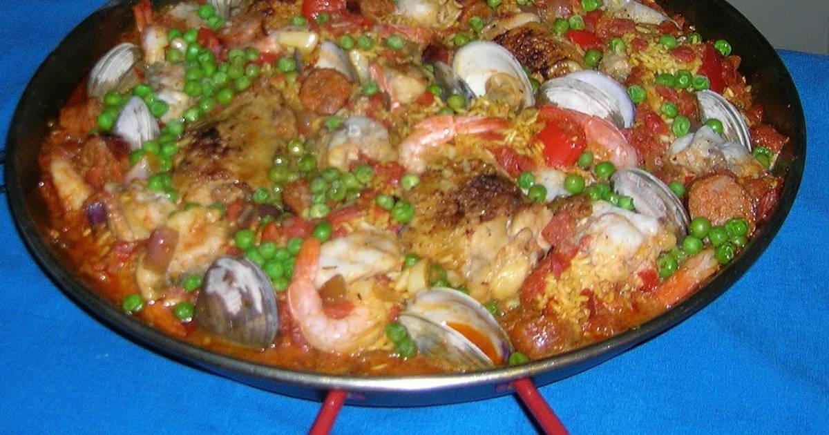 Spanish Paella Recipe by Rick M Cookpad
