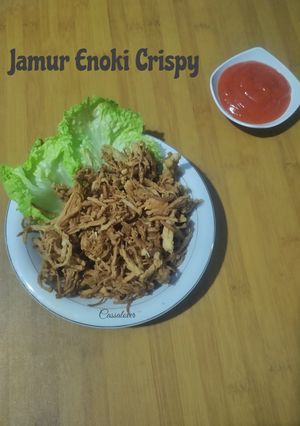 Foto resep Jamur Enoki Crispy