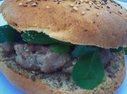 Une photo de hamburger steak