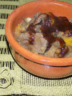 Una foto de Carne de res y verduras al wok