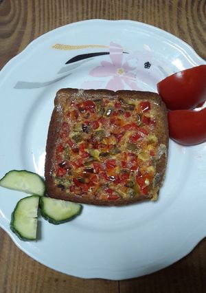 Φωτογραφία της συνταγής Τοστ-Ομελέτα 🍞🍳