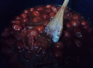 Una foto de Mermelada de jitomate cherry y albahaca con tequila las Correa del Ocote. México