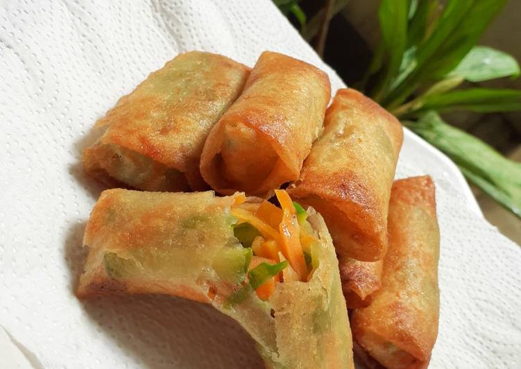 Lumpia isi labu siam