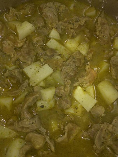 Una foto de Mollejas en salsa verde