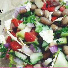 A picture of Healthy Boiled Peanut chaat Recipe // peanut Salad Recipe.