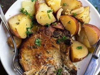 Crockpot Ranch Pork Chops