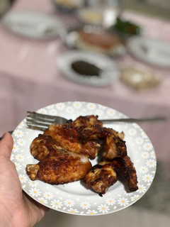عکسی از دستور بال مرغ سرخ شده خیلی لذیذ🥰
