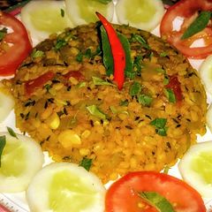 A picture of Lauki Moong Daal Masala Dry Sabji.