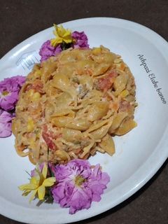 عکسی از دستور سالاد ماکارونی