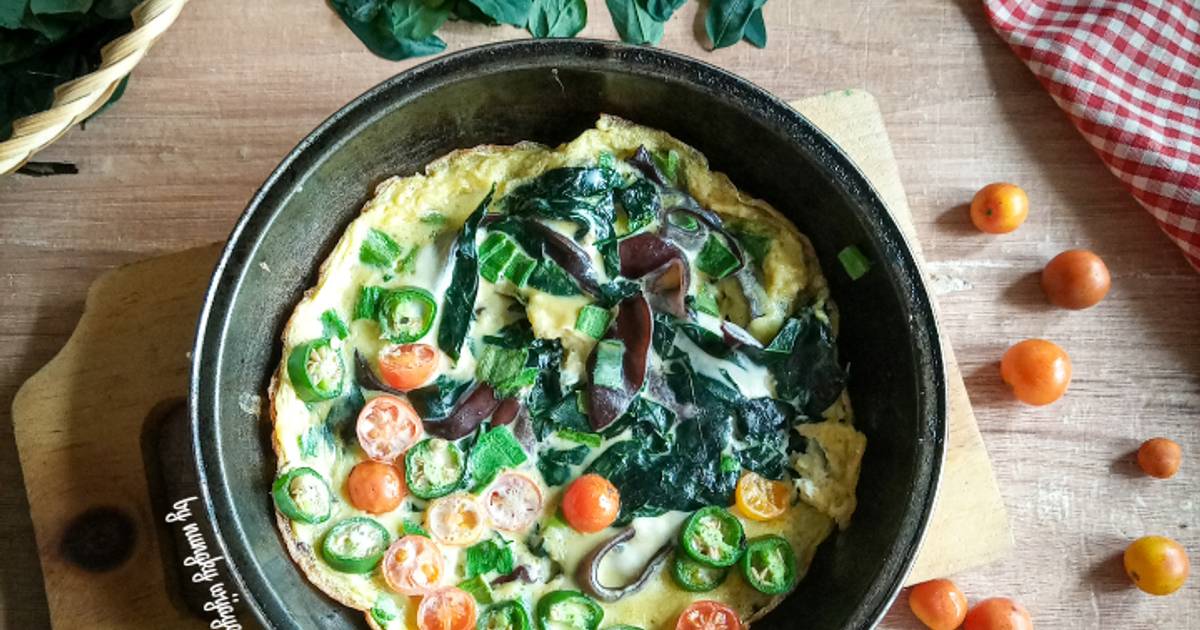 Resep Omelette Daun Katuk Oleh Nungky Wijaya Cookpad