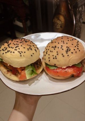 Foto resep Burger homemade
