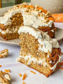 Una foto de Carrot Cake saludable