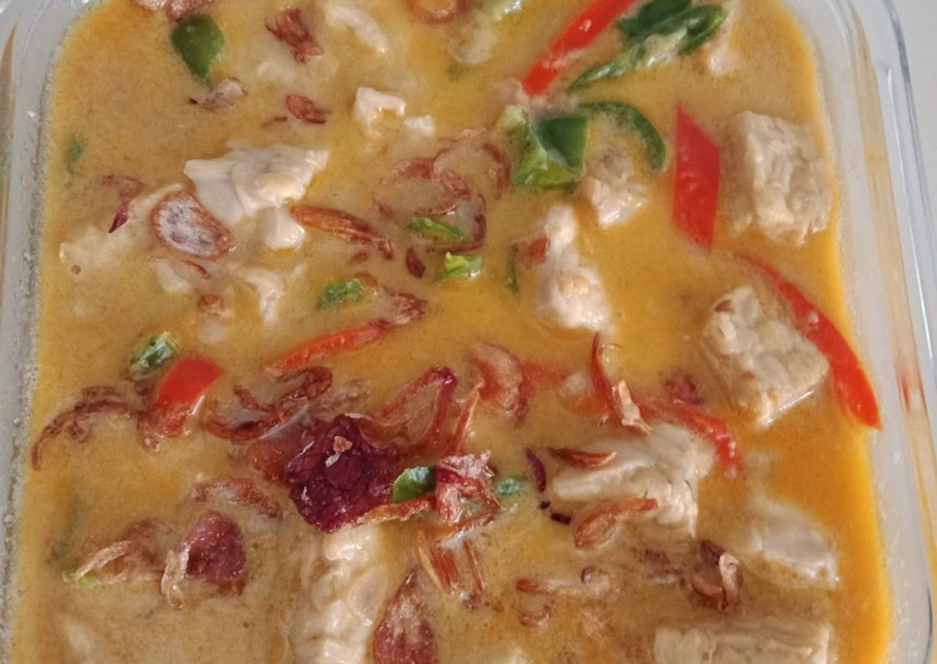 Lodeh tempe cabe ijo simpel
