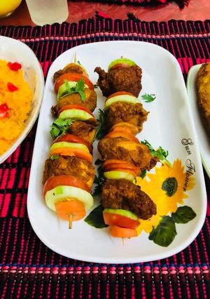 Homemade chicken saslik রেসিপির প্রধান ছবি