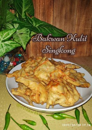 Foto resep *Bakwan Kulit Singkong*