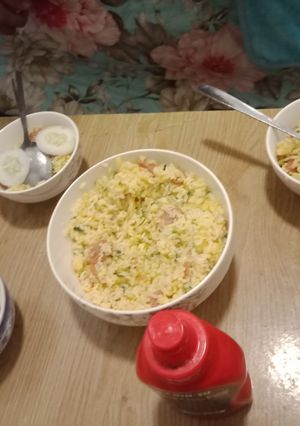 Hình của món Cơm chiên trứng.