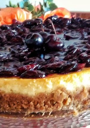 Una foto de Cheesecake Horneado cítrico (estilo New York)