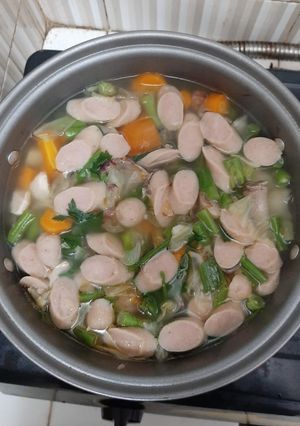 Foto resep Sayur Sop ayam