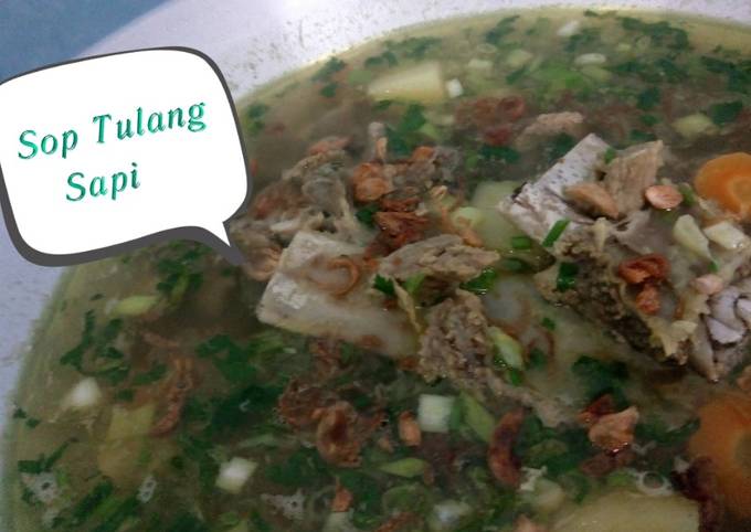 Resep Sop Tulang Sapi Oleh Bunda Zay 🍒 Cookpad