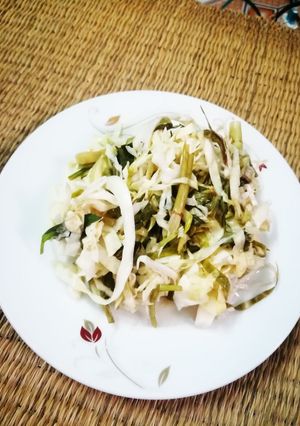 Hình của món Bắp cải muối chua.