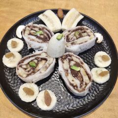 A picture of Choco Banana Swiss Roll.
