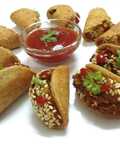 Whole wheat aloo gujiya