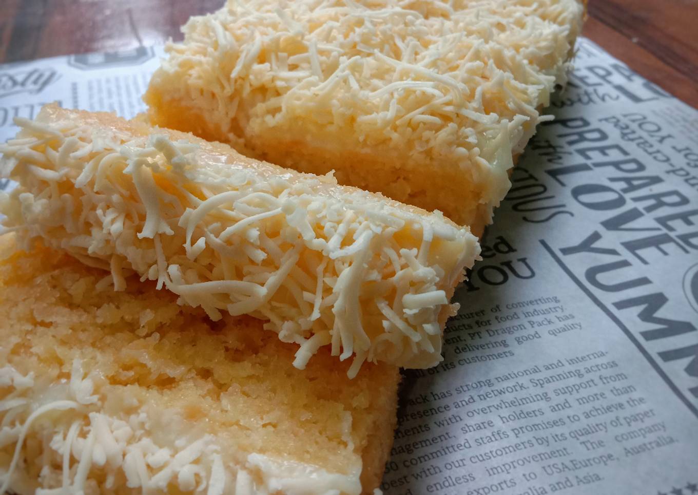 Bolu Susu Lembang Topping Keju