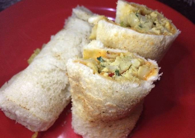 Anti Ribet, Memasak Roti Gulung Telor Orak Arik Rice Cooker (Diet + Sederhana) Yang Sederhana